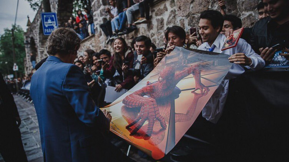 Willem Dafoe en el Festival de Cine de Morelia