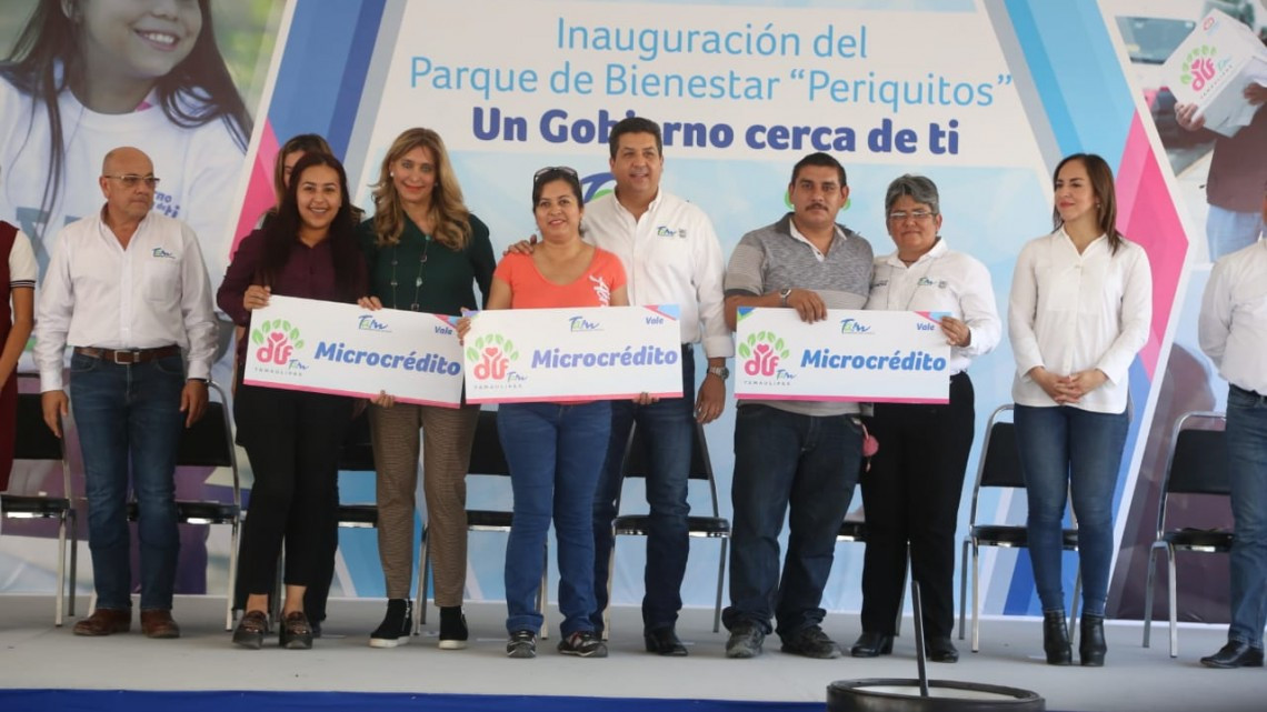 Inauguran Parque de Bienestar Periquitos