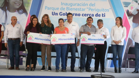 Inauguran Parque de Bienestar Periquitos