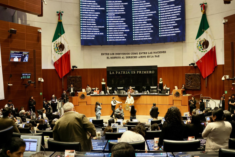 Senado aprueba reforma que amplía facultades de la SSPC