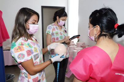 Ofrece DIF Reynosa apoyo integral contra el cáncer de mama con campaña de prótesis mamarias
