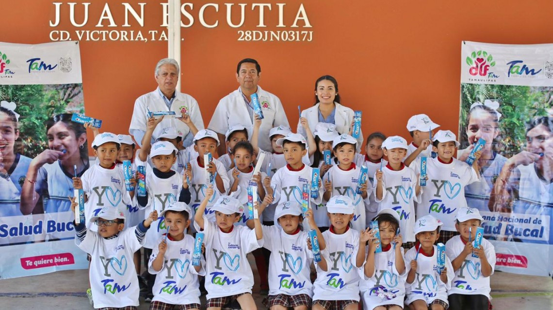 Se une DIF Tamaulipas a la semana nacional de salud bucal