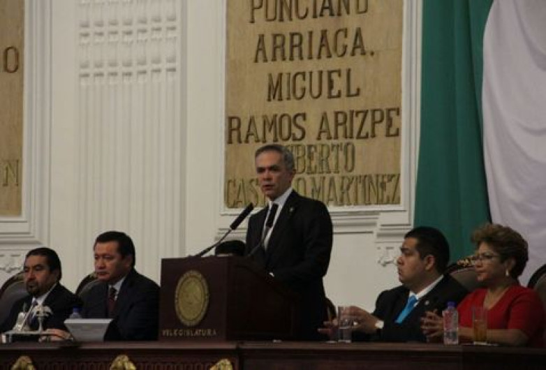 Rinde Miguel Ángel Mancera su Quinto Informe 