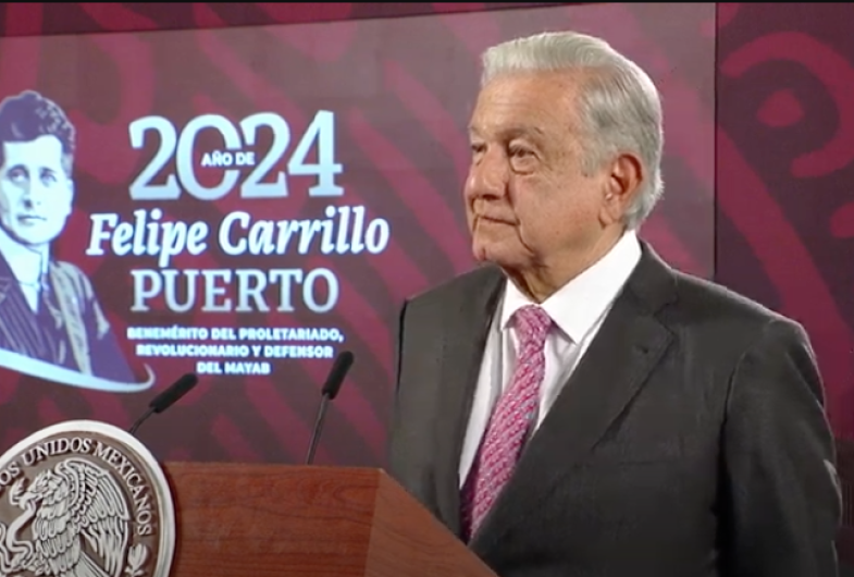  Confirma AMLO que se reunirá con Claudia Sheinbaum este lunes en Palacio Nacional