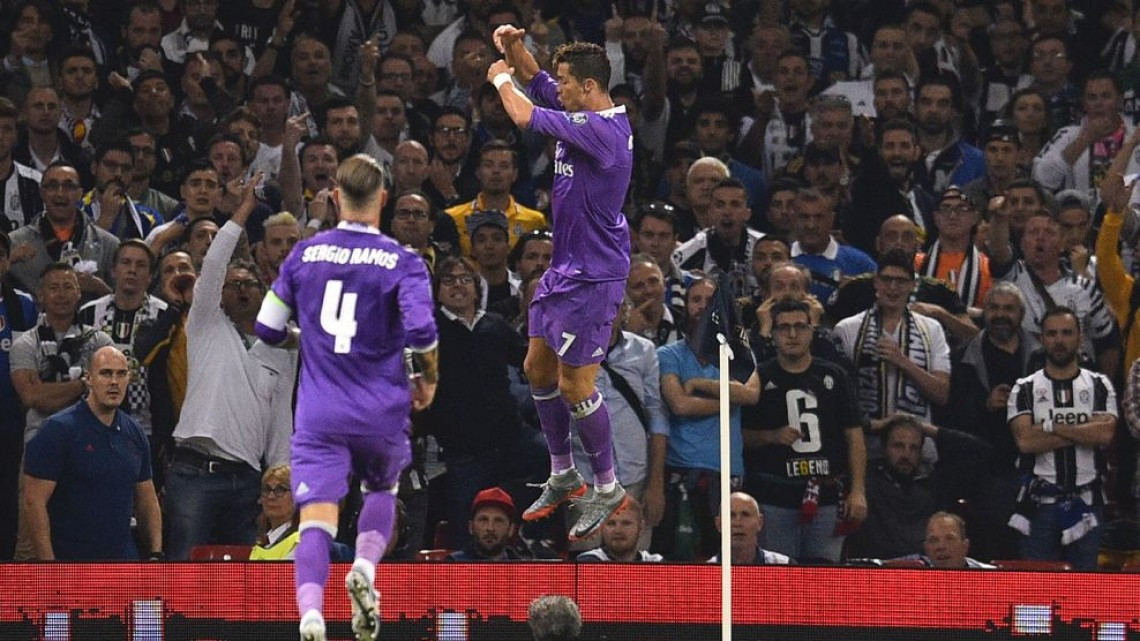 Cristiano Ronaldo anota gol 500 de Real Madrid en Champions