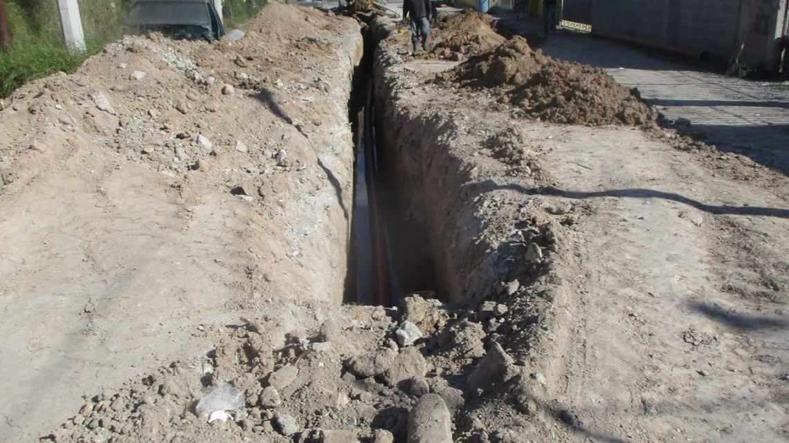 Municipio en apoyo de restauración drenaje y agua potable