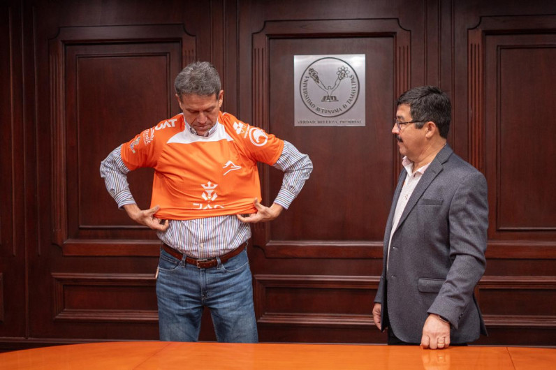 Javier “el capi” Garibaldi es nuevo presidente del Club Correcaminos de la UAT