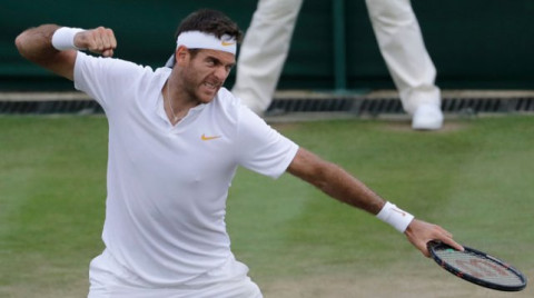 Del Potro enfrentará Rafael Nadal en "cuartos" de Wimbledon
