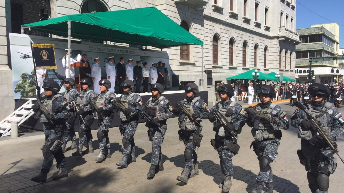 Conmemoran día de la Armada de México
