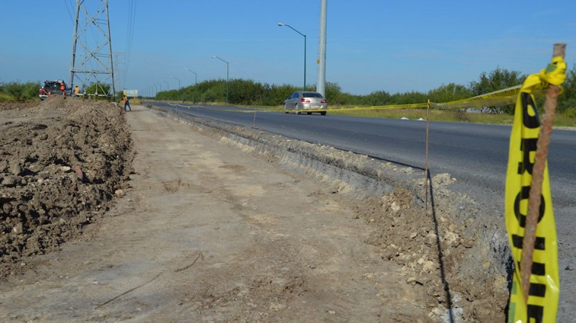 Gran avance registra la modernización del Libramiento Lazaro Cárdenas