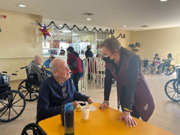 Celebran Navidad en el Asilo Vida y Esperanza de Nuevo Laredo