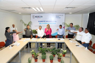 Alcaldesa de Reynosa tomó protesta al Comité Municipal de Forestación