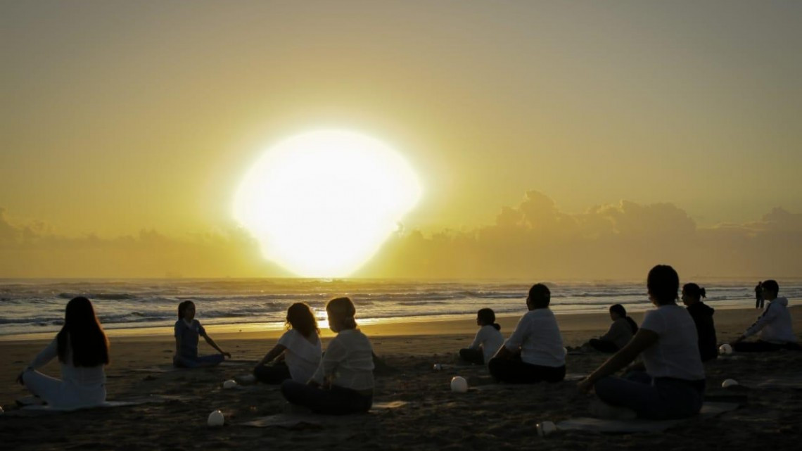 Lleva DIF Tamaulipas sesiones de meditación de la escuela de reconciliación y paz a espacios naturales