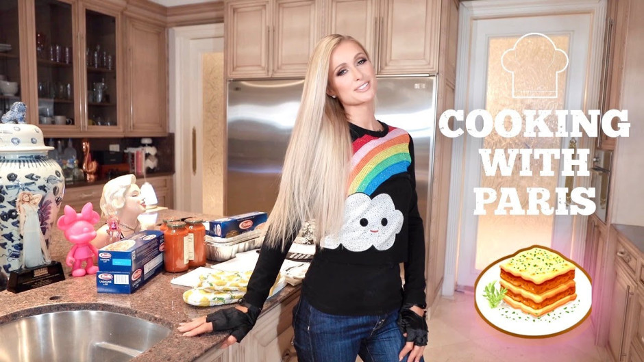 Paris Hilton lanza su canal de cocina en YouTube