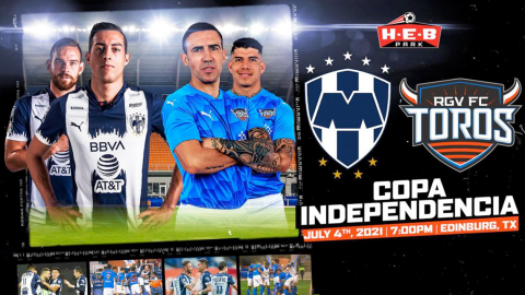 Rayados de Monterrey viene a jugar al HEB Park de Edinburg