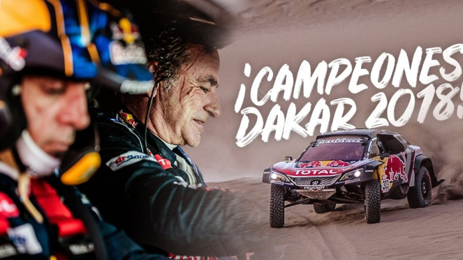 Carlos Sainz gana su segundo Dakar