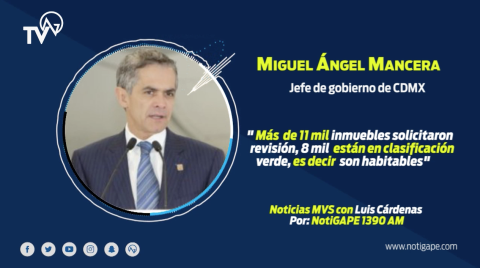 Más de 3 mil inmuebles faltan por revisar en CDMX 