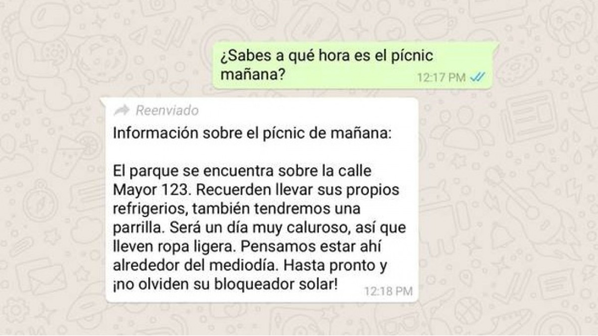 Ahora WhatsApp te avisará cuando recibas mensajes reenviados