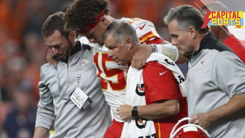 Patrick Mahomes abandona por lesión, el duelo ante Denver