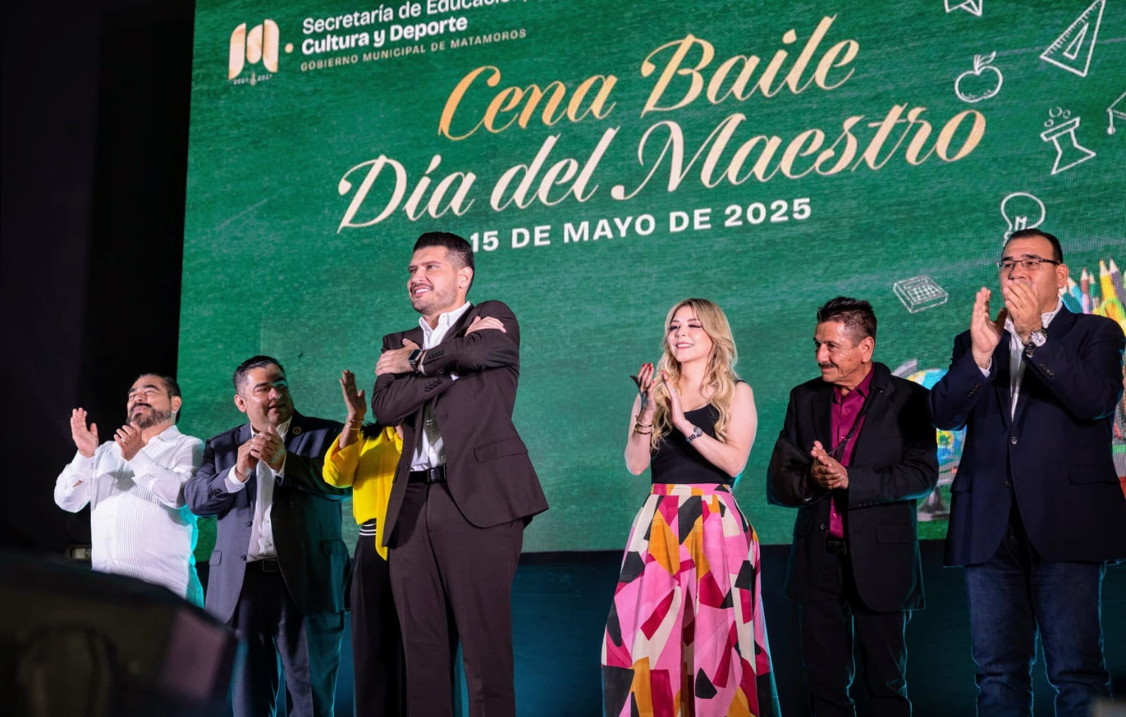 Alcalde de Matamoros reitera compromiso de apoyar a maestros y escuelas