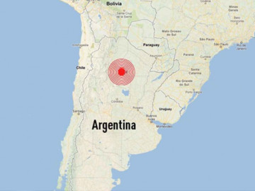 Registran sismo de 5.1 en Argentina y Chile