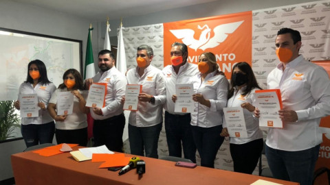 Presenta Movimiento Ciudadano a candidatos para elecciones del 06 de junio