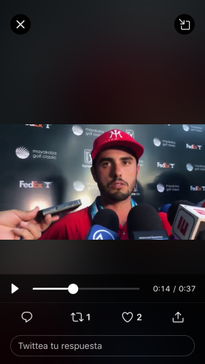 Abraham Ancer culmina el Mayakoba Golf Classic en 8vo