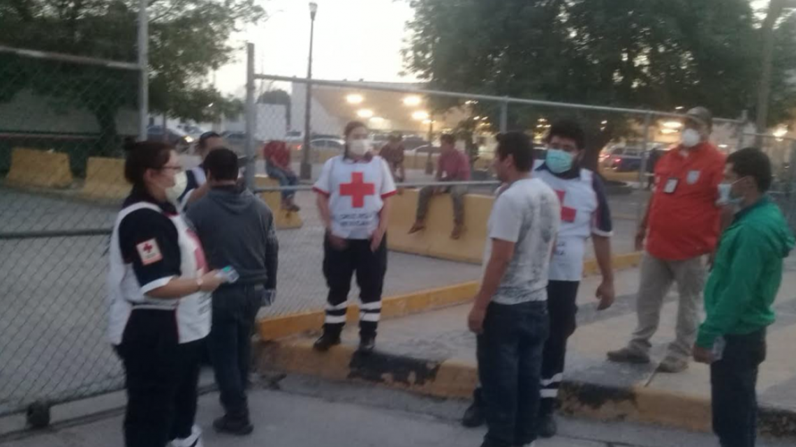 Fortalece Tamaulipas filtros sanitarios contra COVID-19 en módulos de recepción de repatriados