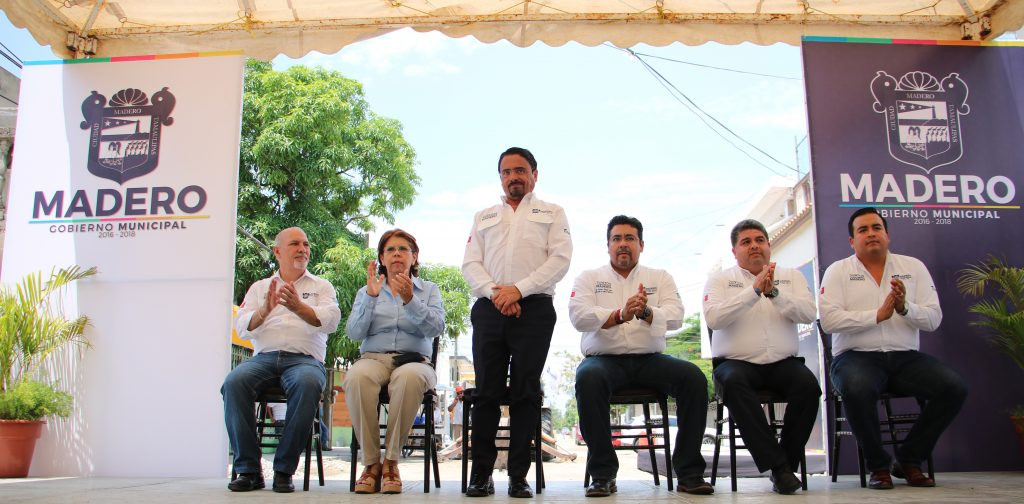 Ponen en marcha obras de agua potable y sanitarias en Madero