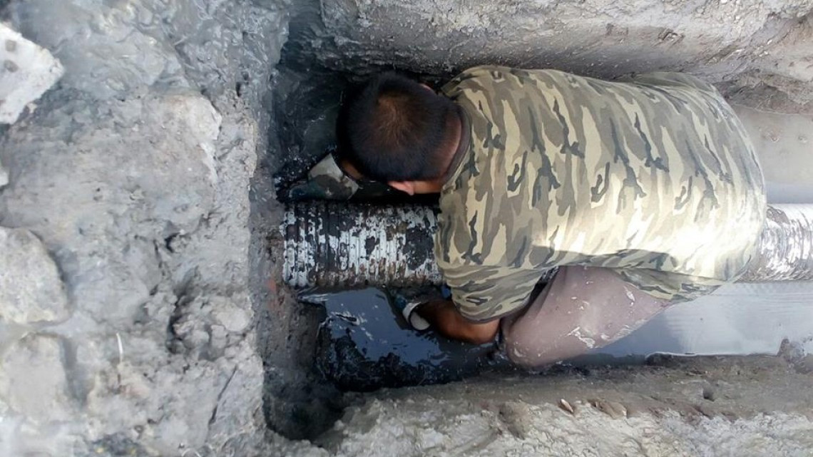 Comapa realiza trabajos en sectores de la ciudad