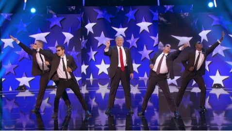 "Trump" canta al ritmo de los Backstreet Boys