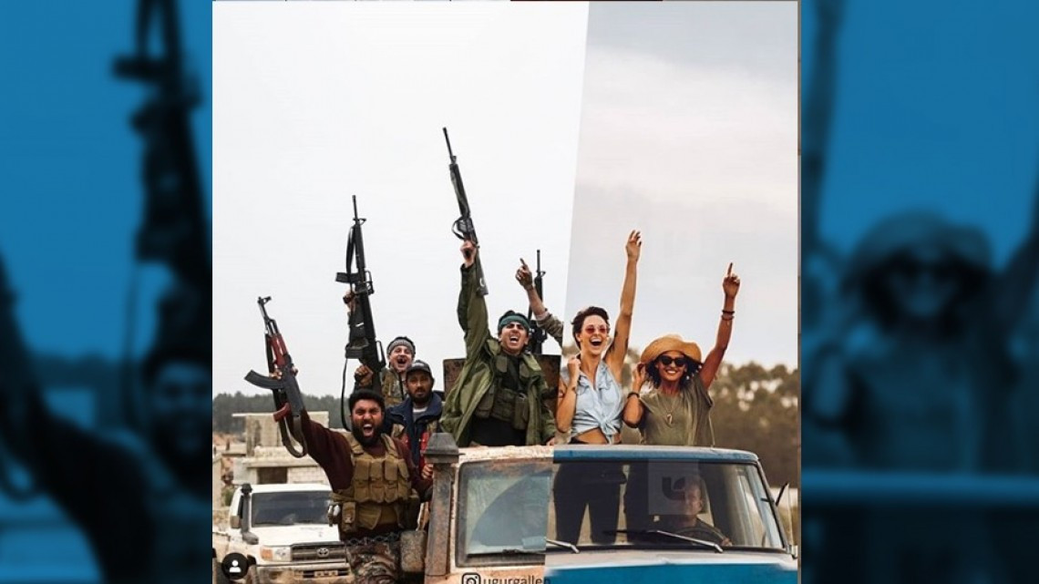 Impresionantes collages fotográficos muestran contrastes sociales en Instagram