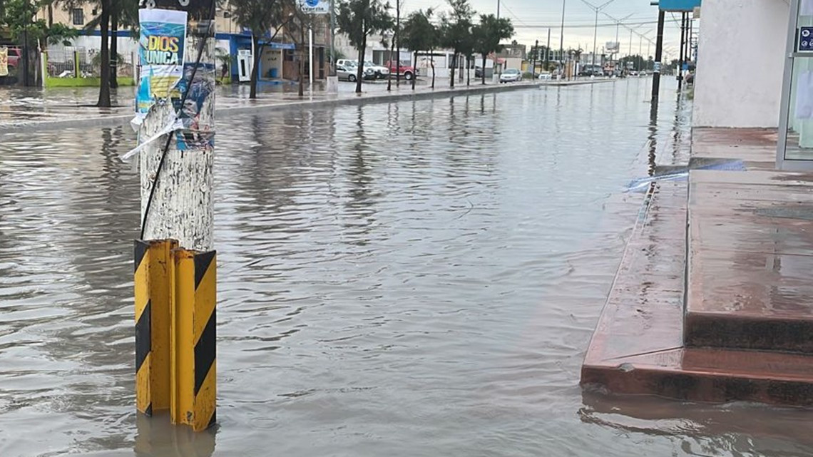 Frente Frío No.45 causa afectaciones en Matamoros