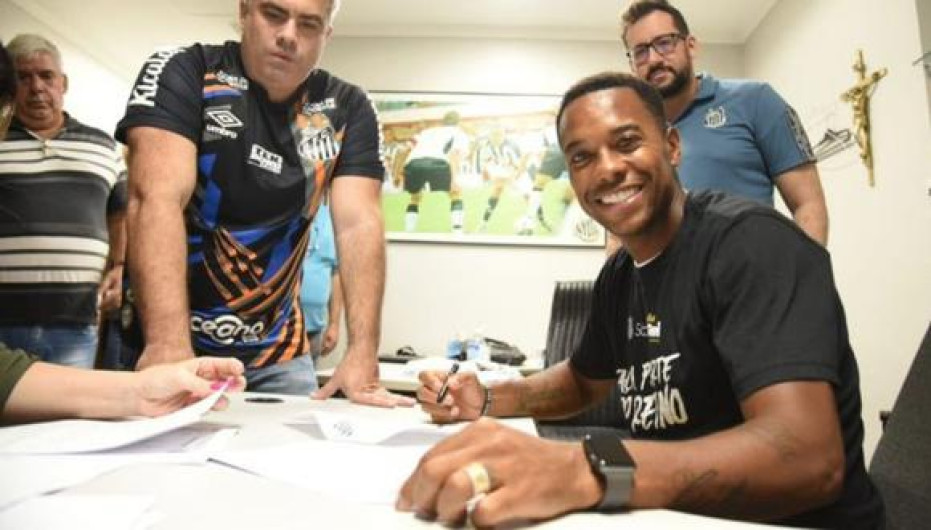 Santos de Brasil ficha a Robinho por una ‘ganga’