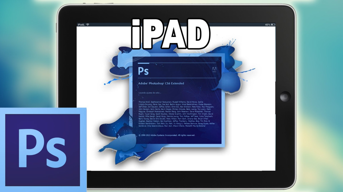 ¡Es Oficial! Llega Photoshop para iPad
