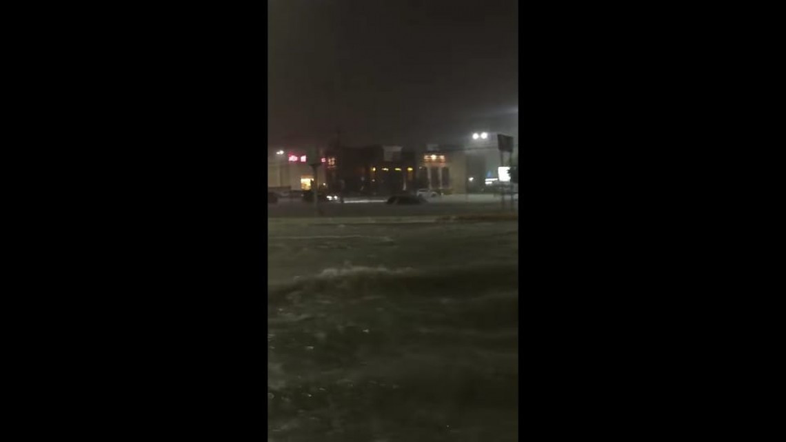 Sorprende a Reynosa fuerte tormenta