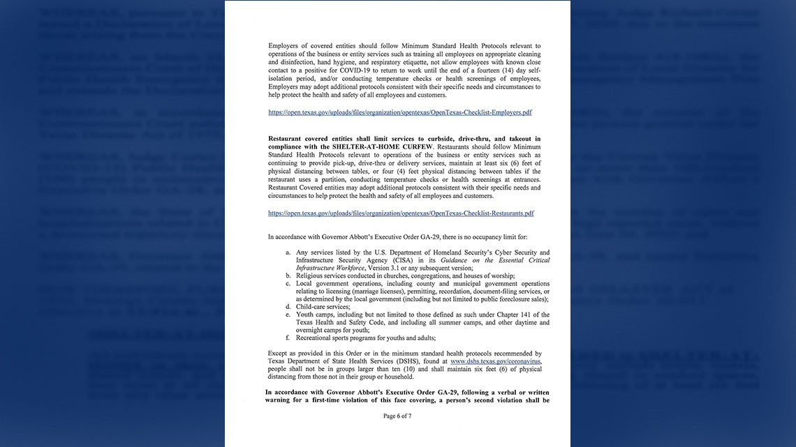 Extienden toque de queda en Condado Hidalgo hasta agosto 19 