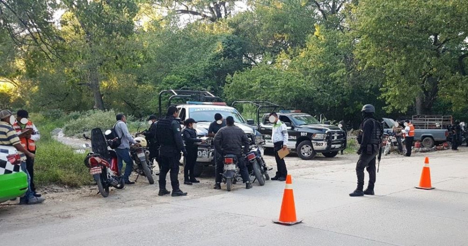 Mantiene Policía Estatal y Tránsito de Victoria Operativo “Motos Seguras”