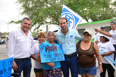 Propone Mon Marón mayor seguridad, empleo, desarrollo económico y bienestar social