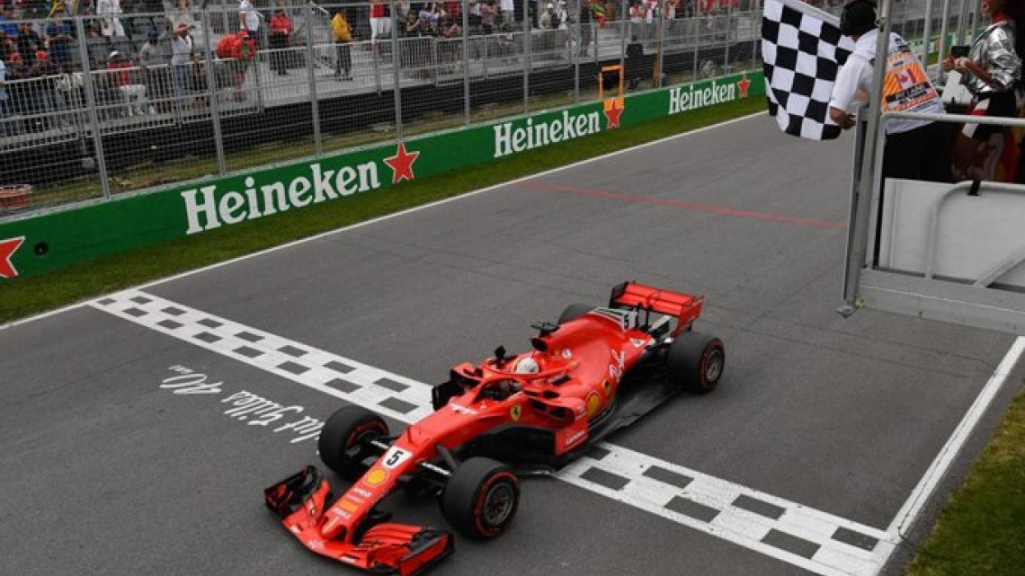 Sebastian Vettel se lleva el GP de Canadá