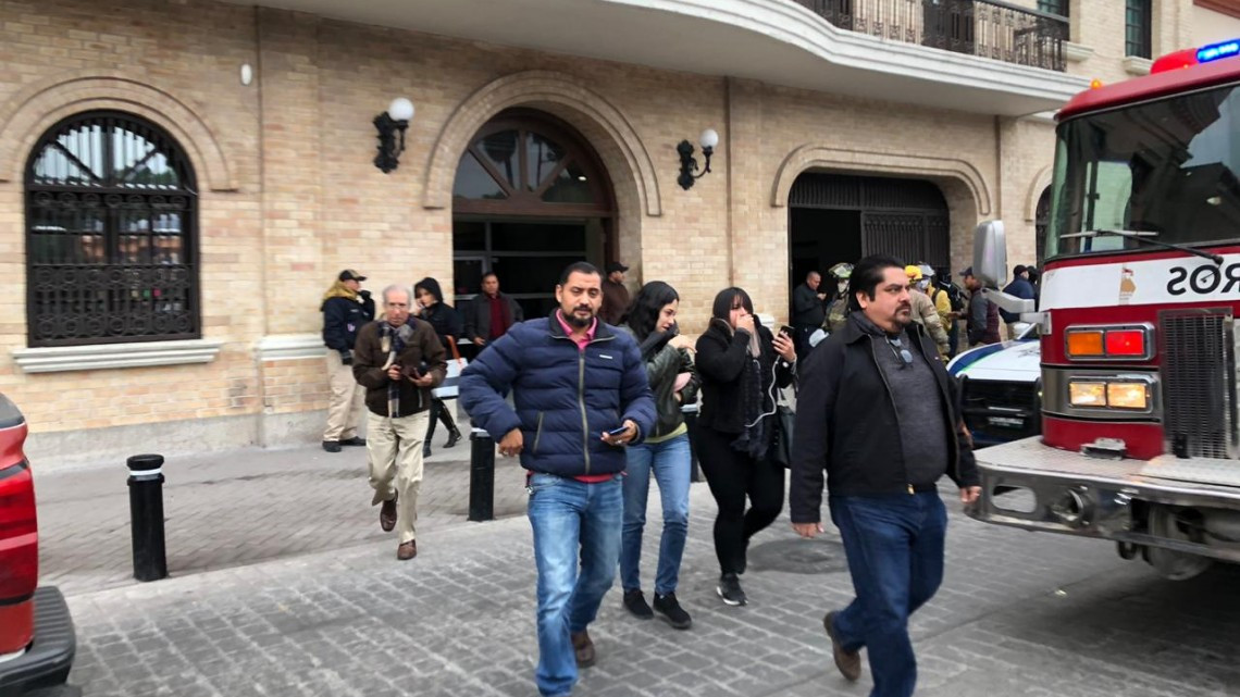 Reportan amenaza de bomba en presidencia de Matamoros