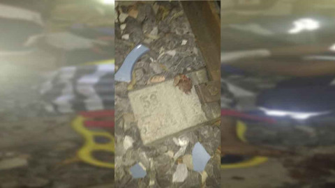 Tren le cercena dedos por quedarse dormido