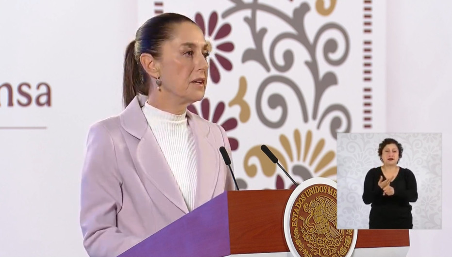 AMLO se fue a Palenque, yo soy la Presidenta: Claudia Sheinbaum