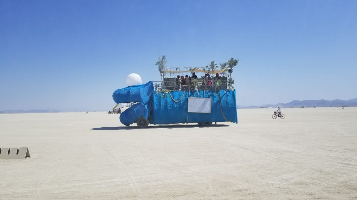 Así se resolvió el problema de sobrepoblación en el festival Burning Man