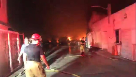 Se registra incendio en las instalaciones de Servicios Públicos Primarios