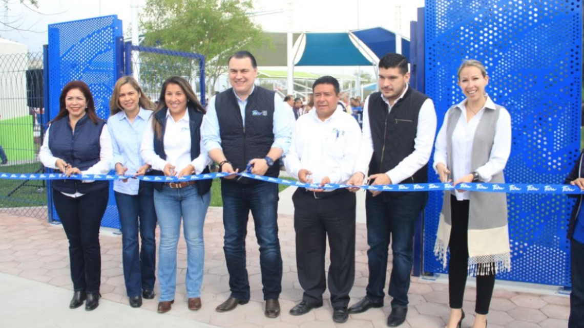 Inaugura Sebien Parque de Bienestar en Matamoros