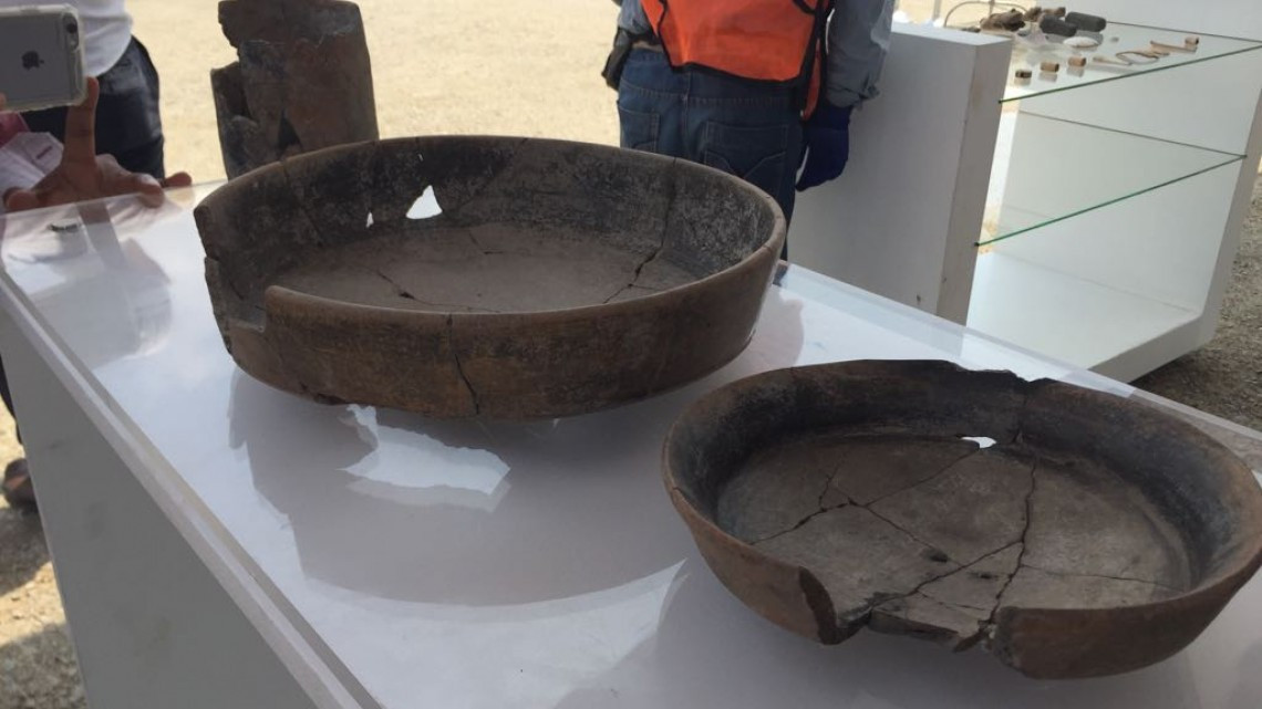 Piezas arqueológicas salen a la luz