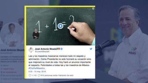 Meade promete mejorar la calidad de vida de los maestros