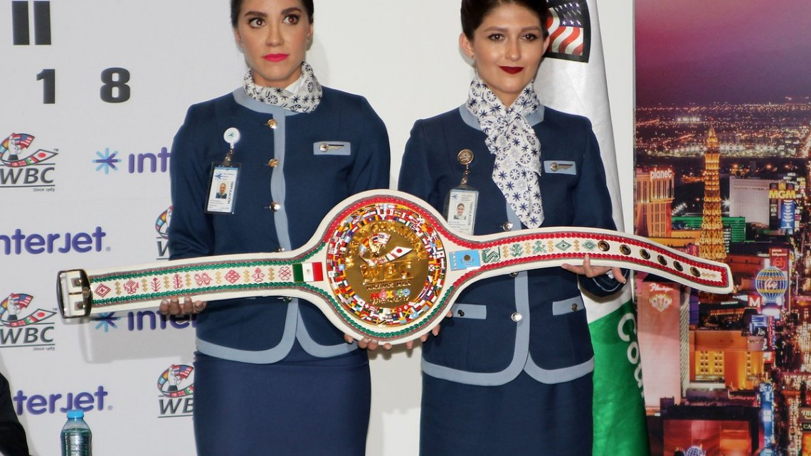 Cinturón chiapaneco para “Canelo” o Golovkin fue presentado