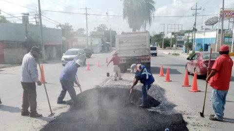 Mejora Municipio vialidades en colonias